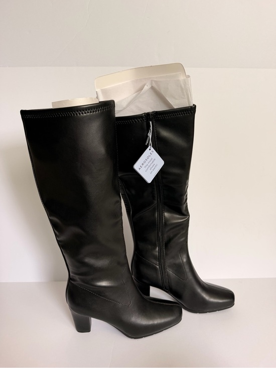 AEROSOLES Shoes - Aerosoles Black knee high chai Heeled Boots 6.5 new in box